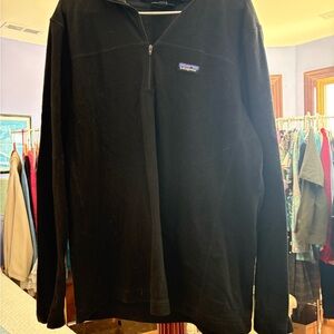 Patagonia Black Fleece Pullover Size XL